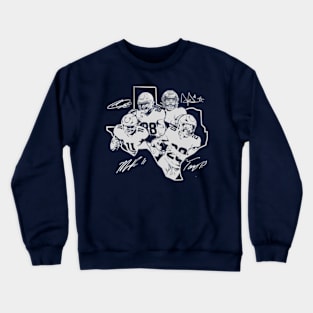 Dak Prescott, Micah Parsons, Ceedee Lamb & Tony Pollard Dallas Star Collage Crewneck Sweatshirt